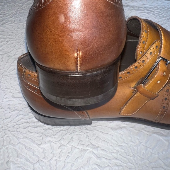Bruno Magli Mens Cap Toe with buckle detail. Size 11.5 - Picture 10 of 16